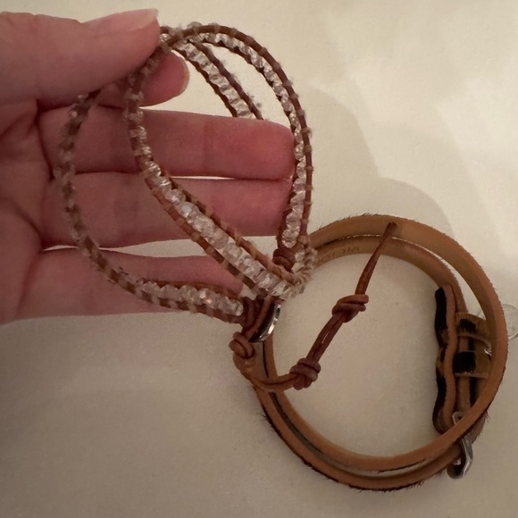 Victoria Emerson Animal Print and Beaded Bracelet Set - Picture 5 of 8